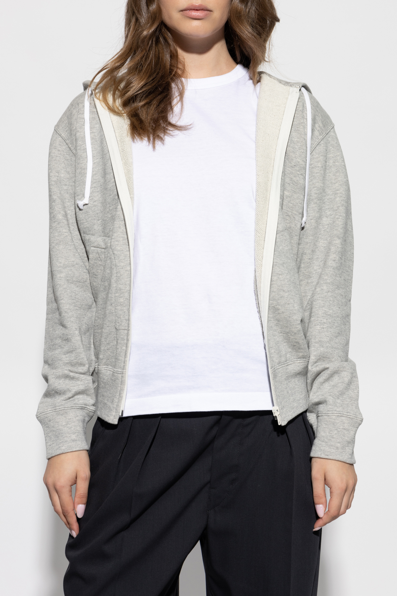 Grey Zip-up sweatshirt Comme des Garçons Play - Vitkac Canada